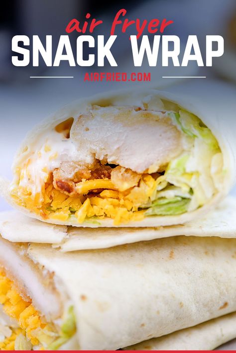 Chicken Snack Wraps, Chicken Snack Wrap, Easy Chicken Wrap, Snack Wraps, Chicken Wraps Healthy, Breaded Chicken Strips, Air Fried Chicken Tenders, Grilled Chicken Wraps, Wraps Recipes Easy