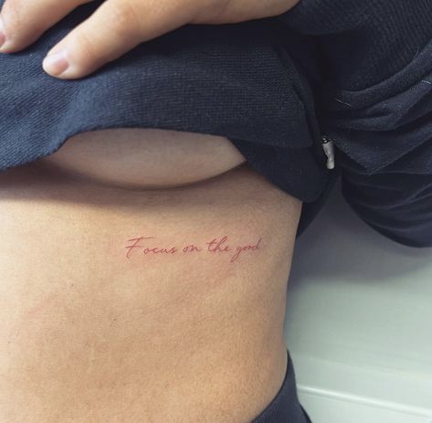 Red Letters Tattoo, Red Dainty Tattoos, Red Fineline Tattoo, Fine Line Red Tattoo, Red Letter Tattoo, Red Writing Tattoo, Red Script Tattoo, Red Lettering Tattoo, Red Fine Line Tattoo