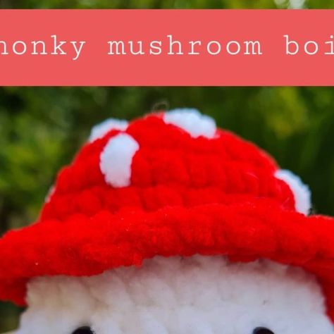 Mushie Crochet Pattern, Crochet Mushie Pattern, No Sew Mushroom Crochet, Mushroom Buddy Crochet Pattern, Crochet Mushie Pattern Free, Mushroom Boi Crochet Pattern Free, Mushroom Boy Crochet Pattern Free, Mushroom Crochet Pattern Free, Cute Free Crochet Patterns