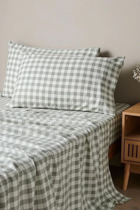 Flannelette sheets: 10 of the warmest flannel sheets to buy in Australia | Better Homes and Gardens Australia For Kids, Flannelette Sheets, Cosy Bed, Flannel Sheets, Blue Sheets, Bear Quilts, White Sheets, Night Sleep, Homes And Gardens