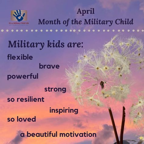 Military Child Month, Military Kids, Student Council, Faith Over Fear, Child Life, Quotes For Kids, Personal Branding, Quotes