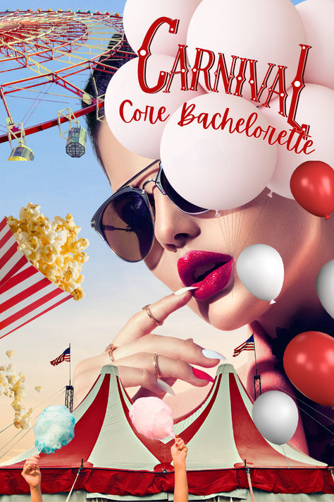 celebrate the weekend with this unique bachelorette theme. Instantly download this red bow themed bachelorette invitation and itinerary. Bachelorette Aesthetic, Clown Core, Bachelorette Theme, Circus Aesthetic, Themed Bachelorette, Bachelorette Invitation, Carnival Themed Party, Bachelorette Themes, Bachelorette Invitations