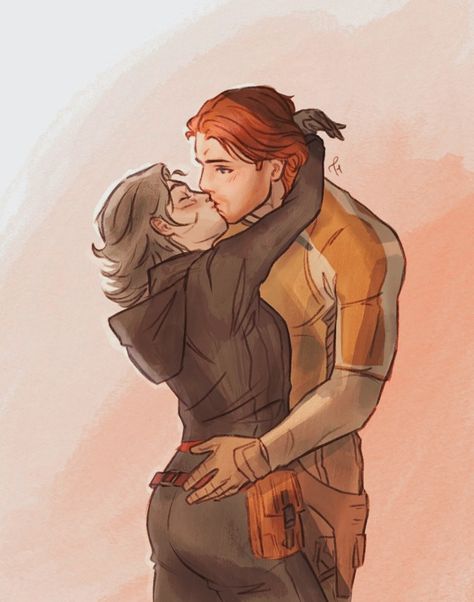 ◈Feather 'N Sparrow◈ on Tumblr Cal And Merrin Star Wars Fanart, Cal X Merrin Jedi Survivor, Merrin Star Wars Fanart, Jedi Survivor Fanart, Cal Kestis Fanart, Merrin Star Wars, Fictional Romance, Star Wars Fallen Order, Star Wars Couples