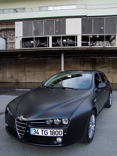 matte black alfa romeo 159 | Burak ISIK | Flickr Alfa 159, Car Wheels Diy, Alfa Romeo 159, Car Wheels Rims, Alfa Romeo Cars, Foose, Italian Cars, Hot Rods Cars, Ford Gt