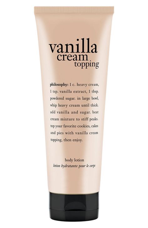 Philosophy Products, Shower Skin Care, Body Moisturizers, Bath And Body Care, Cream Tops, Vanilla Cream, Body Skin Care Routine, Body Products, Body Moisturizer