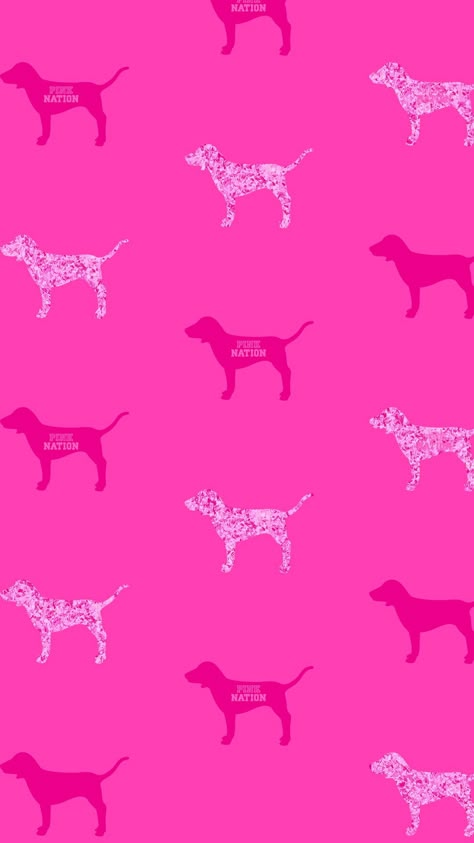 Victoria Secret Pink Vspink dog print wallpaper iPhone background 2018 Pink Wallpaper Iphone Victoria Secret, Pink Dog Wallpaper, Name Background Design, Vs Wallpaper, Victoria Secret Pink Wallpaper, Pink Nation Wallpaper, Name Background, Iphone Background Art, Dog Wallpaper Iphone