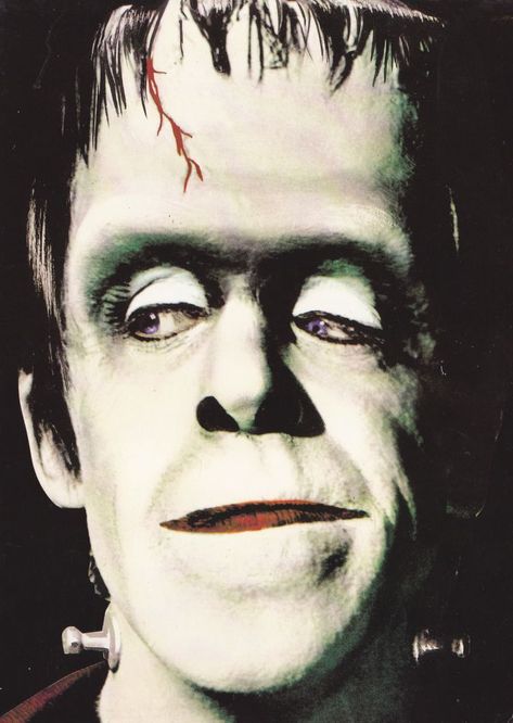 The Munsters - Fred Gwynne as Herman Munster Munsters Tv Show, Herman Munster, The Munster, Movie Art Print, Yvonne De Carlo, Elvira Mistress Of The Dark, Black And White Movie, The Munsters, Classic Television