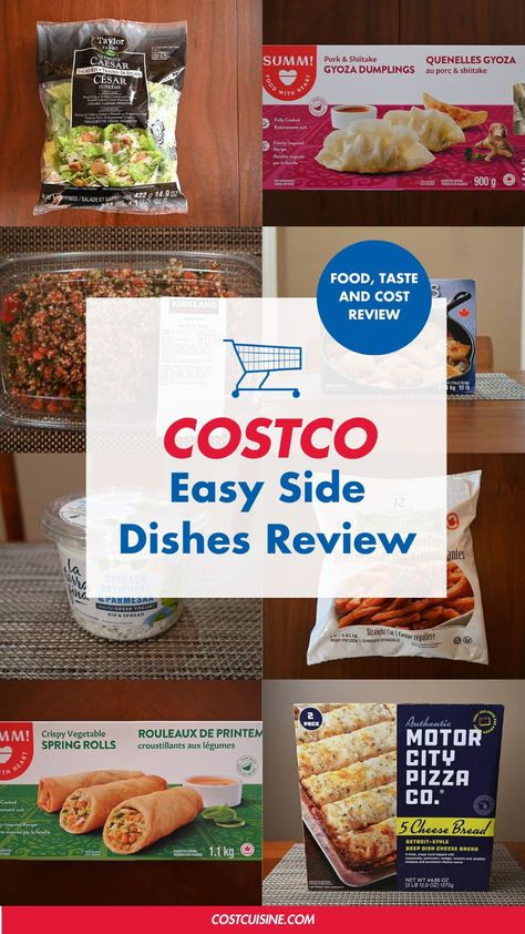 Have an upcoming dinner party or event and need to bring a side dish? Costcuisine shares all of the best salads, dips and sides dishes. From bread sticks to salads and egg rolls find the perfect pairing for every type of entree. Follow for Costco food reviews, Costco side dishes, and more. Costco Side Dishes, Costco Party Food, Best Costco Food, Costco Party, Costco Appetizers, Costco Food, Best Salads, Turkey Italian Sausage, Best Sides