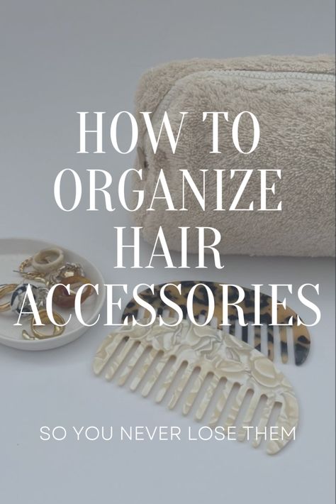 How to Organize Hair Accessories, hair accessories, how to organize hair clips, hair accessories, organization Hair Brush Storage Ideas, Storing Hair Clips, How To Store Hair Clips, How To Organize Hair Accessories, Hair Clip Organization, Organize Hair Clips, Hair Tools Organization, Hair Accessory Organization, Makeup Looks Short Hair