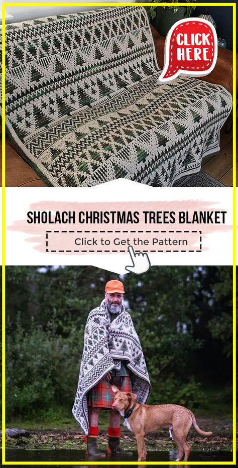 crochet Sholach Christmas Trees Blanket easy pattern - Easy Crochet Blanket Pattern for Beginners. Click to Get the Pattern #Blanket #crochetpattern #crochet via @shareapattern.com Christmas Knit Blanket Pattern, Crochet Christmas Sampler Blanket, Sholach Mosaic Blanket, Knit Christmas Blanket Free Pattern, Christmas Throw Crochet, Christmas Tree Mosaic Crochet, Crochet Tree Blanket Pattern, Sholach Afghan Pattern, Mosaic Crochet Tree Pattern