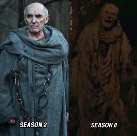 Rumours going about that this Wight from episode 3 was Maester Luwin! 💀 Do you think it was him? Comment below! ⬇️ 🤔 (r/freefolk) Jon Snow Arya Stark, King Jon Snow, Maester Luwin, Jon Snow King In The North, Peter Dinklage Game Of Thrones, Jon Snow Meme, Tyrion Lannister Memes, Season 8, Episode 3