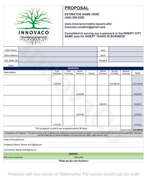 Tree Service Quote, Arborist Estimate, Tree Trimming, Tree Removal, Arborist Templates, Tree Service, Tree Care, Fully Editable, One Page Instant Download Tree Removal Cost, Blank Family Tree Template, Blank Family Tree, Tree Removal Service, Estimate Template, Stump Removal, Service Quotes, Tree Removal, Tree Logo