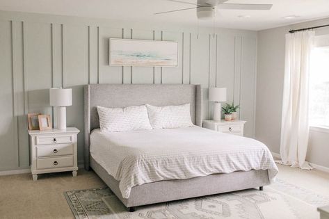 sea salt sherwin williams • Instagram Sherwin Williams Sea Salt, Sea Salt Sherwin Williams, Accent Wall Paint, Bed Bedding, Wayfair Furniture, New Accessories, Master Bedding, Brown Area Rugs, Sherwin Williams