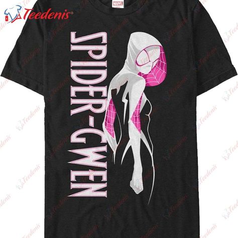 Spider-Gwen Graphic Marvel Comics T-Shirt, Unique Spider-Man Presents - Teedenis Check more at https://teedenis.com/product/spider-gwen-graphic-marvel-comics-t-shirt-unique-spider-man-presents-teedenis/ Spider Man Gift Ideas, Man Presents, Man Gift Ideas, Spider Shirt, Comic Marvel, Spider Gwen, Presents For Men, Elegant Shirt, Comfy Hoodies