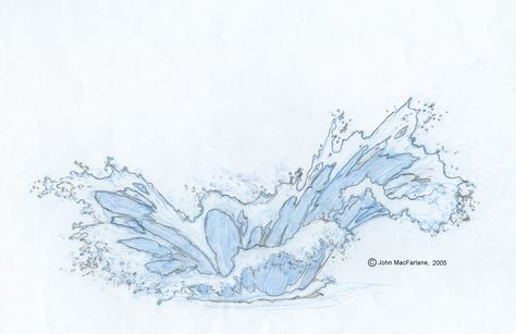 splash drawing Splash Drawing, Water Sketch, Wave Drawing, Tree Drawings Pencil, Nature Sketch, Manga Drawing Tutorials, Water Drawing, Water Splash, Art Sketches Pencil