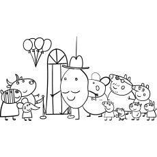 Top 35 Free Printable Peppa Pig Coloring Pages Online Nick Jr Coloring Pages, Peppa Pig Imagenes, Heo Peppa, Peppa Pig Colouring, Train Coloring Pages, Peppa Pig Family, Peppa Pig Coloring Pages, Family Coloring Pages, Pig Family