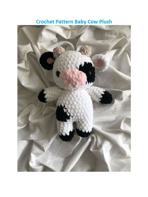 Scribd is the world's largest social reading and publishing site. Cute Crochet Plushies Free Pattern Cow, Crochet Cow Tutorial, Mini Cow Crochet Pattern, Crochet Cow Pattern Free, Crochet Cow Free Pattern, Cow Crochet Pattern Free, Amigurumi Cow Free Pattern, Crochet Cow Pattern, Amigurumi Cow Pattern