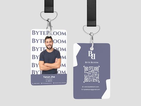 Lanyard Card Design, Learn Ux Design, Employees Card, Facebook Icons, Corporate Id, Graphic Design Cards, Id Card Template, Essay Writing Skills, Design Cards