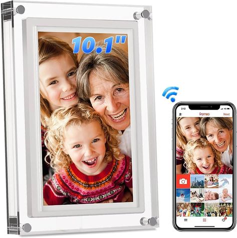 Video Frame, Digital Picture Frames, Digital Picture Frame, Cloud Photos, Photo Frame Design, Digital Calendar, Motion Video, Digital Frame, Touch Screen Display