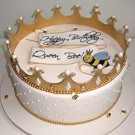 Elegant Cake, S Cake, Bee Cakes, Cake Boards, Elegant Cakes, Sugar Paste, Boy Birthday Cake, Name Plaques, Baby Bee