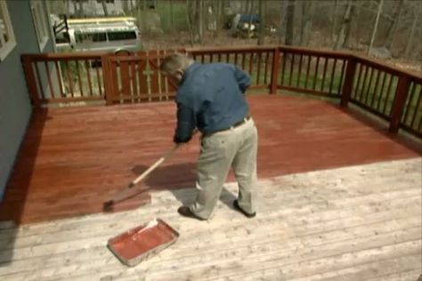 How to Restore and Maintain a Deck  Learn how to give your deck an instant makeover; includes details on pressure washing, using a deck brightener, stain and water sealant. Big help for me!!! How To Give, Yard Work, Pressure Washing, The Deck, Home Repairs, Home Maintenance, Home Repair, Outdoor Projects, Patio Deck