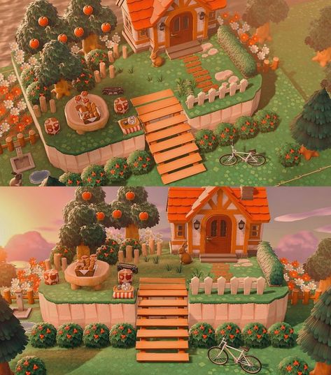 Deidre Animal Crossing, Village Acnh Ideas, Acnh House Location Ideas, Acnh Community Ideas, Acnh Back Of Island Ideas, Cute Acnh Ideas, Cute Island Ideas Animal Crossing, Acnh Dog Island, Easy Acnh Builds