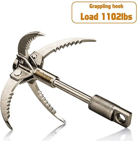 Climbing Tools, Rock Mountain, Grappling Hook, Climbing Harness, Survival Techniques, Wilderness Survival, Mountain Climbing, Survival Tools, Camping Survival