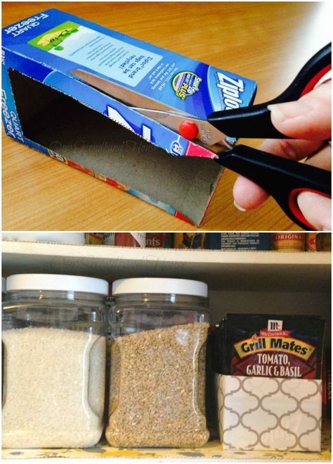 11 Genius Organizing Hacks for the Most "Type A" Person in Your Life How To Organize Ziplock Bags In Pantry, Spice Packet Organization, Organizing Ziploc Bags In Pantry, Storing Ziploc Bags Storage Ideas, Baggie Storage Organizing Ideas, Ziploc Bag Storage Ideas, Organize Ziploc Bags In Pantry, Ziploc Bag Storage, How To Store Ziplock Bags Storage Ideas