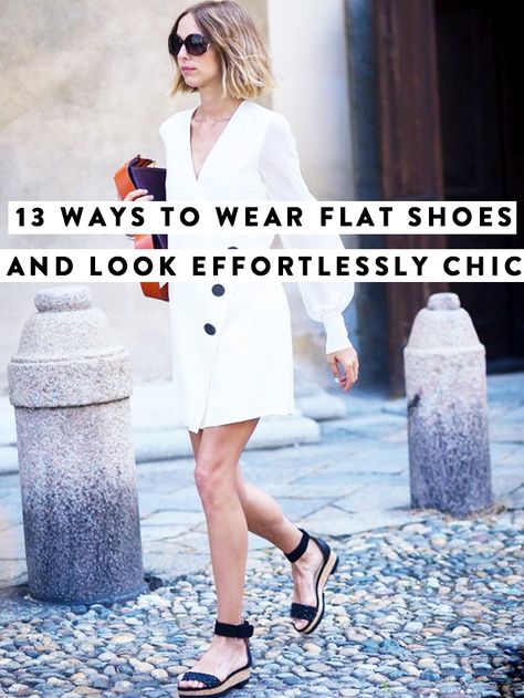 The chic way to style flat shoes with any outfit. Dinner Outfit Flat Shoes, Wedding Guest Dress Flat Shoes, Wedding Guest Outfit With Flats, Flat Shoes Dress Outfit, Wedding Guest Outfit Flat Shoes, Flat Shoes Wedding Guest, Wedding Guest Flat Shoes, Flat Shoes To Wear With Dresses, Flats With Formal Dress