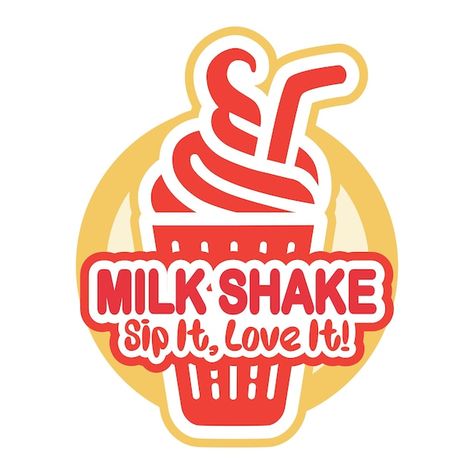 Shake Logo Design, Shake Logo, Milk Shake, Stationery Templates, Business Card Maker, Flyer Maker, Poster Maker, Card Banner, Poster Invitation