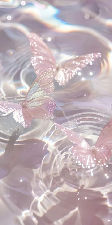 Pink Wallpaper With Butterflies, Classy Background Aesthetic, Aesthetic Butterfly Pictures, Light Pink Asthetics, Pink Butterfly Background Aesthetic, Pink Core Aesthetic Wallpaper, Pink Butterflies Aesthetic, Pink Water Wallpaper, Pink Water Aesthetic