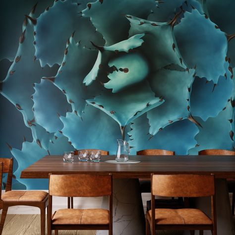 🌵Step into an enchanting oasis with the Turquoise Dragon Toes wall mural, a captivating succulent effortlessly becoming the focal point of any room. . . #HomeDecor #interiorstyling #wallpapers #wallpaperdecor #interiordecor #succulents #succulentlover #succulentslover #succulentwall #flyingdutchmanwalls Turquoise Dragon, Flying Dutchman, Succulent Wall, Wallpaper Decor, Woven Paper, Traditional Wallpaper, Wall Mural, Mural Wallpaper, Custom Creations