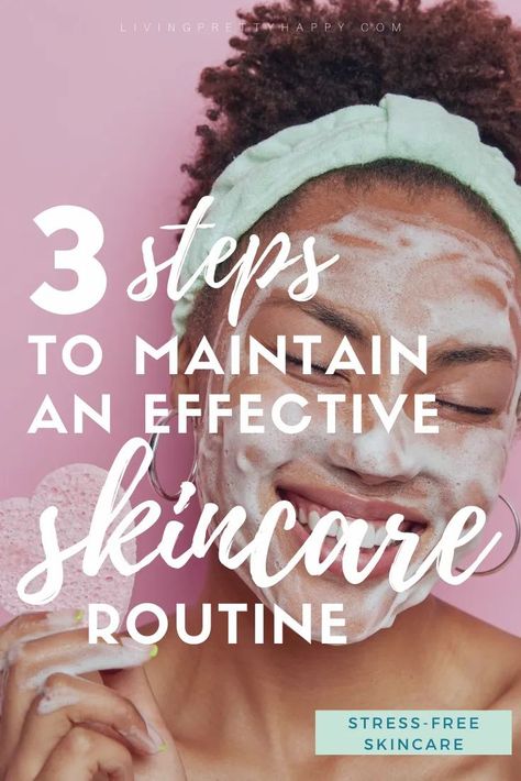 3 Simple steps to help you build and maintain an effective skincare routine #skincare #skincaretips #howtobeauty #skincareadvice 3 Step Skincare, Clear Skin Naturally, Natural Beauty Secrets, Winter Skincare, Skincare Routines, Productive Habits, Routine Skincare, How To Do Makeup, Healthy Skin Tips