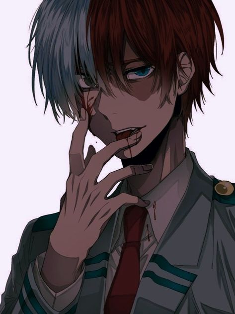 Shotodoroki Villain, Villan Todoroki, Villian Todoroki, Midoriya Family, Halloween Draw, Villain Todoroki, Shouto Todoroki, Anime Villians, Todoroki Shouto