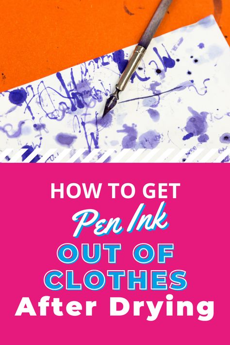 Pen Out Of Clothes How To Remove, Pen Stains Out Of Clothes, Ink Stains Out Of Clothes After Drying, How To Get Out Ink Stains Clothing, How To Get Set In Ink Out Of Clothes, How To Get Ink Stains Out Of Clothes, Removing Ink From Clothes, Getting Ink Out Of Clothes After Drying, How To Remove Pen Ink From Fabric