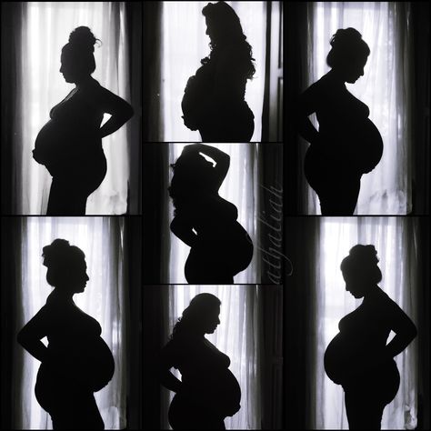 Pregnant Photo Ideas, Indoor Maternity Photos, Home Maternity Photography, Diy Maternity Photos, Maternity Silhouette, Maternity Studio Photoshoot, Pregnant Photo, Christmas Tree Silhouette, How To Get Pregnant