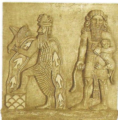 Gilgamesh the later Heracles:Hercle holding the lion and t… | Flickr Sumerian Gods, Mesopotamian Art, Mesopotamian Gods, Ancient Sumerian, Genesis 6, Peruvian Art, Epic Of Gilgamesh, Ancient History Facts, Ancient Mesopotamia