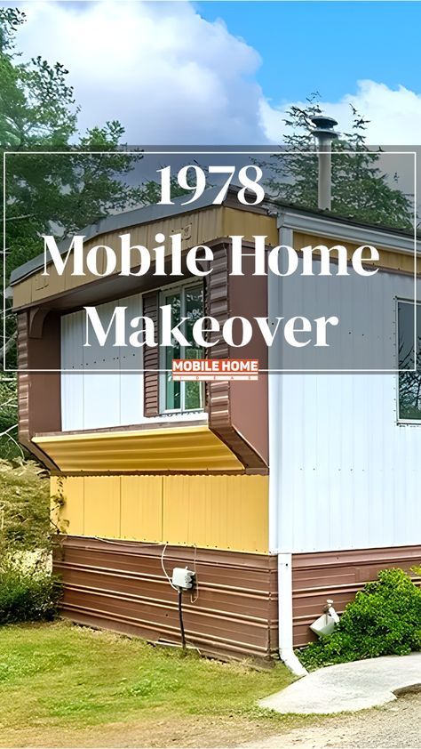 Beautiful Trailer Homes, Mobile Home Conversion, Modular Home Upgrades, How To Decorate A Mobile Home Single Wide, Remodel Old Mobile Home, Renovating A Trailer Mobile Homes, 1970s Mobile Home Remodel, Trailer Homes Ideas, Mobile Home Design Ideas