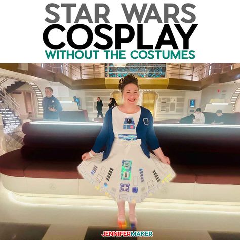 Star Wars Women Costume, Easy Star Wars Costumes, Star Wars Costumes Diy, Star Wars Disneybound, I Love Disney, Star Wars Halloween Costumes, Mom Costumes, Jennifer Maker, Diy Costumes Women