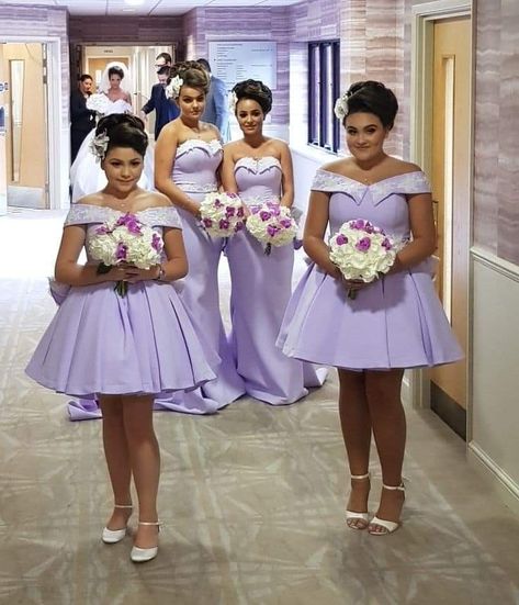 Short Bridesmaid Dresses African Style, African Wedding Dresses For Bridesmaids, Lavender Wedding Dress The Bride, Bridesmaid Dresses Fancy, Cranberry Bridesmaid Dresses, Bridesmaid Dresses Knee Length, African Bridesmaids, Latest Bridesmaid Dresses, African Bridesmaid Dresses