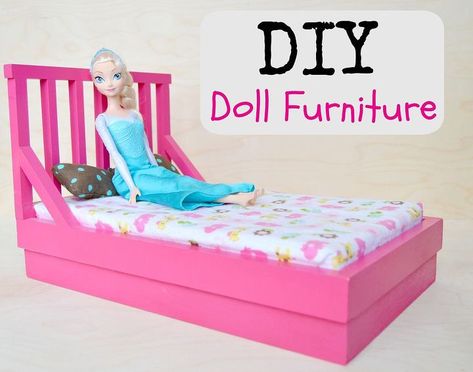 Barbie Hacks Diy, Diy Doll Furniture, Diy Barbie Furniture Easy, Doll Furniture Plans, Barbie Hacks, Barbie House Furniture, Barbie Things, Workshop Diy, Dolls Furniture