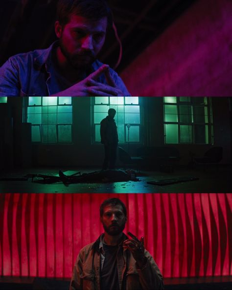 Dark Cinematography, Upgrade Movie, Leigh Whannell, Cinematography Composition, Cinematography Lighting, Movie Color Palette, Filmmaking Cinematography, Cinematic Lighting, Color Script