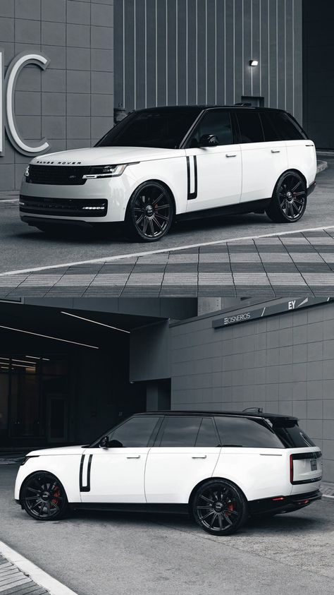 New Range Rover 2022, 2024 Range Rover, Dream Cars Lexus, Range Rover White, New Range Rover, Dream Cars Range Rovers, Range Rover Car, Luxury Cars Range Rover, Family Cars