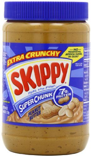 Skippy Peanut Butter Super Chunk 40Ounce ** Check out this great product.(It is Amazon affiliate link) #HealthyRecipes Packaging Food Ideas, Peanut Butter Design, Vampire Food, Butter Design, Obx Shifting, Peanut Butter Spread, Peanut Butter Brands, Raisin Muffins, Skippy Peanut Butter