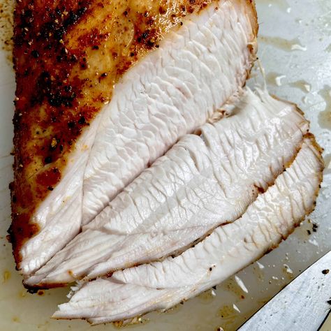 Homemade Turkey Lunch Meat; Pepper Turkey - On The Bias Homemade Turkey Lunch Meat, Pellet Grill Turkey Breast, Turkey Deli Meat Recipes, Chicken Lunch Meat, Homemade Deli Meat Chicken, Diy Deli Meat, How To Make Your Own Deli Meat, How To Make Turkey Deli Meat, Diy Deli