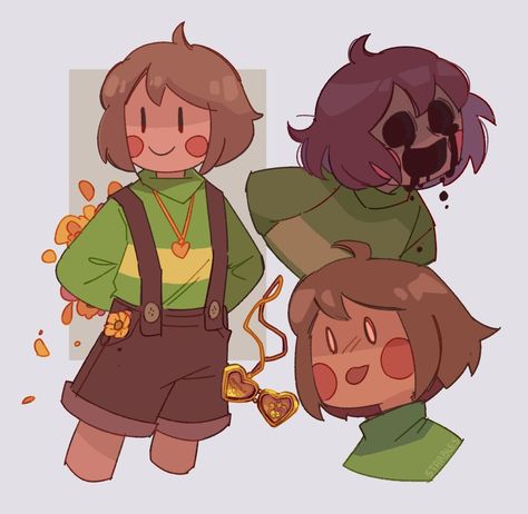 Undertale Tumblr, Chara Undertale, Sans E Frisk, Ut Art, Character Prompts, Little Misfortune, Indie Game, Toby Fox, Undertale Cute