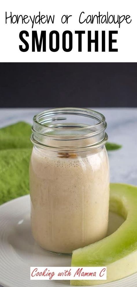 Melon Smoothie Recipes Healthy, Honeydew Smoothie Recipes, Melon Smoothie Recipes, Honeydew Melon Recipes, Honeydew Melon Smoothie, Honeydew Smoothie, Fruitarian Diet, Cantaloupe Smoothie, Melon Smoothie