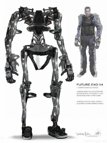 Exoskeleton Suit, Powered Exoskeleton, Future Technology Concept, Robot Suit, Front Cover Designs, Power Armour, Futuristic Armour, Future Soldier, Amazing Technology