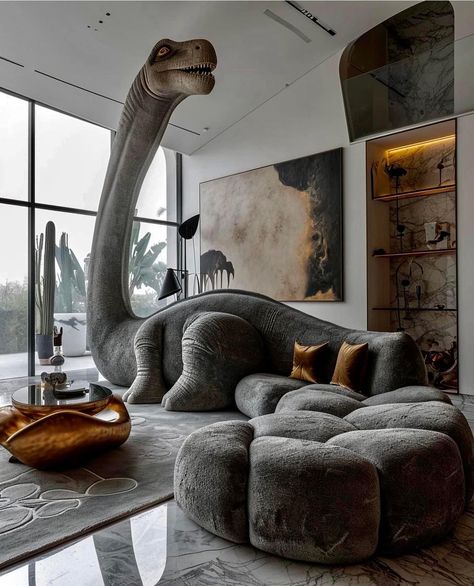 Weird Furniture, Fantasy Furniture, Furniture Unique, Furniture Design Living Room, Dream House Interior, Unique Furniture, Dream Home Design, Interior Architecture Design, Luxury Furniture