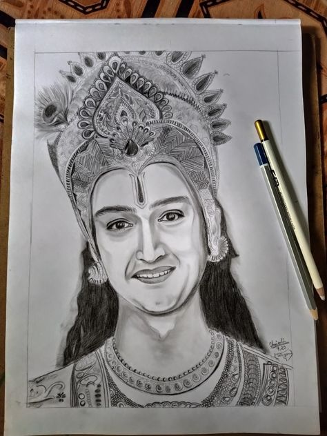 Sourabh Raj Jain pencil sketch portrait by taniya Sourabh Raj Jain Krishna Sketch, Sourabh Raj Jain, Swing Drawing, Beautiful Pencil Sketches, Dad Drawing, Drawing Sculpture, Sculpture Pottery, Pencil Sketch Portrait, Candle Drawing